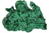 Silky, Velvet Malachite Formation - Check Out The Video! #146922-3